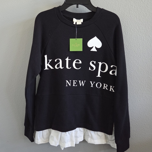 kate spade Tops - NWT Kate Spade Logo Pullover